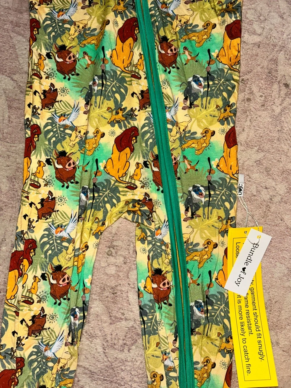 NWT Bundle of Joy Lion King Bamboo